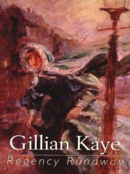 Hardcover Regency Runaway [Large Print] Book