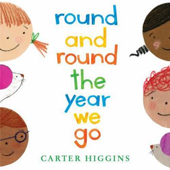 Hardcover Round and Round the Year We Go Book