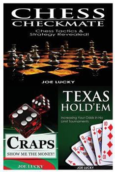 Paperback Chess Checkmate & Craps & Texas Hold'em Book