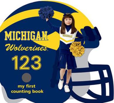 Board book Michigan Wolverines 123 Book