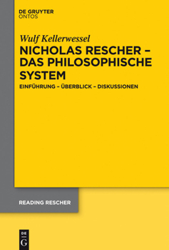 Hardcover Nicholas Rescher - das philosophische System [German] Book