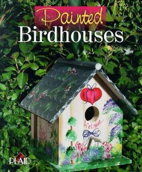 Hardcover Painted Birdhouses Book
