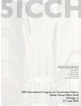 Paperback 5ICCH Proceedings Volume 3 Book