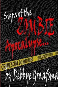 Paperback Signs of the Zombie Apocalyse Book