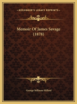Memoir Of James Savage