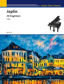 Paperback Jopin: 20 Ragtimes for Piano Book