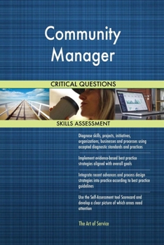 Paperback Community Manager Critical Questions Skills Assessment Book