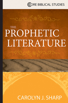 Paperback The Prophetic Literature Book