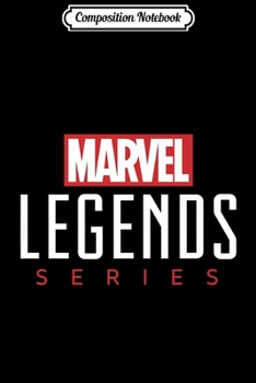 Composition Notebook: Marvel Legends Series Logo Premium  Journal/Notebook Blank Lined Ruled 6x9 100 Pages