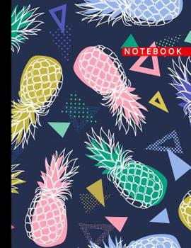 Paperback Notebook: College Ruled Composition Journal for Girls, Boys, Kids and Women - Perfect for School Subject and Work Office Supplie Book