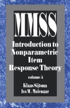 Hardcover Introduction to Nonparametric Item Response Theory Book