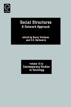 Paperback Social Structures: A Network Approach Book