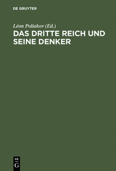 Hardcover Das Dritte Reich und seine Denker [German] Book