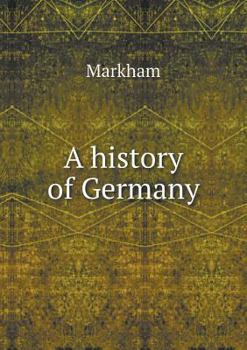 Paperback A history of Germany Book