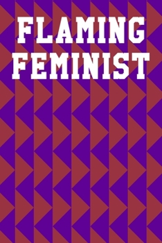 Flaming Feminist: Blank Ukelele Tab Notebook 6”x9” 120 Pages