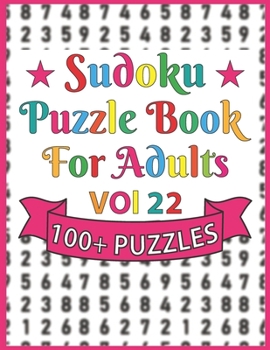 Paperback Sudoku Puzzle Book For Adults: Large Size Sudoku Puzzle Book With Solution Book