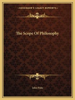 The Scope Of Philosophy