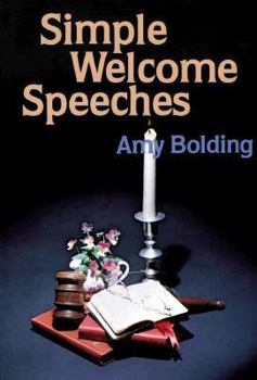 Paperback Simple Welcome Speeches & Help: Book