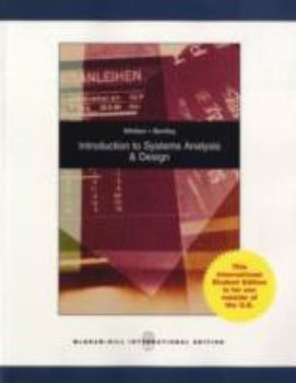 Paperback Introduction to Systems Analysis and Design Book