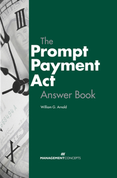 Hardcover The Prompt Payment ACT Answer Book