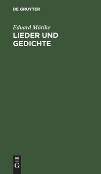 Hardcover Lieder und Gedichte [German] Book