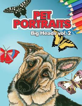 Paperback Pet Portraits: Big Heads Vol 2 Book