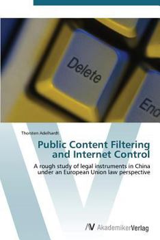 Paperback Public Content Filtering and Internet Control Book