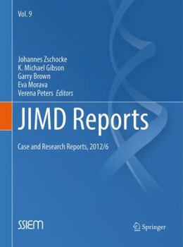 Paperback Jimd Reports - Case and Research Reports, 2012/6 Book