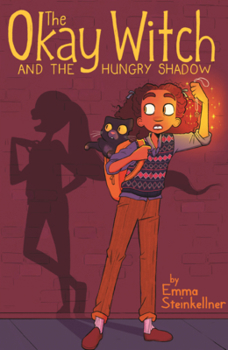Library Binding Okay Witch and the Hungry Shadow Book