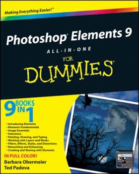 Paperback Photoshop Elements 9 All-In-One for Dummies Book