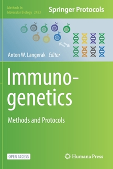 Hardcover Immunogenetics: Methods and Protocols Book