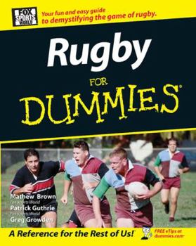 Paperback Rugby for Dummies Book