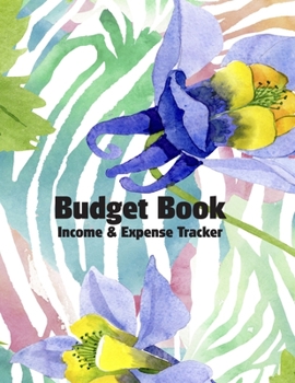 Paperback Budget Book Income and Expense Tracker: Spending Journal and Notebook - Monthly, Weekly Financial and Accounting Planner and Bill Organizer, Budgeting Book