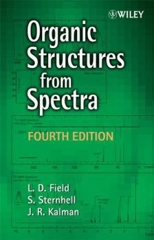 Paperback Organic Structures from Spectra Book