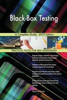 Paperback Black-Box Testing A Complete Guide - 2019 Edition Book