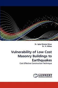 Paperback Vulnerability of Low Cost Masonry Buildings to Earthquakes Book