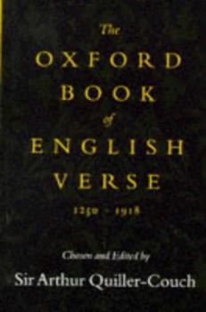 Hardcover The Oxford Book of English Verse, 1250-1918 Book