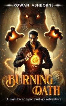 Paperback Burning Oath: A Fast-Paced Epic Fantasy Adventure Book