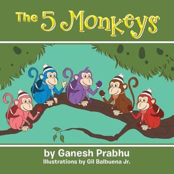 Paperback The Five Monkeys Book