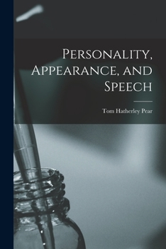 Paperback Personality, Appearance, and Speech Book