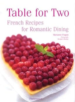 Hardcover Table for Two: French Recipes for Romantic Dining Book