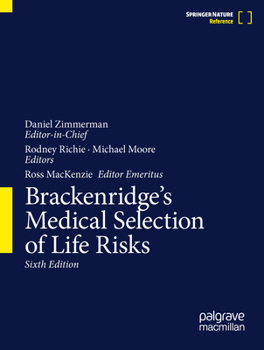 Hardcover Brackenridge's Medical Selection of Life Risks Book