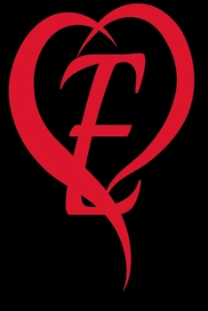 Monogram Initial Letter E Adorable Heart Red and Black:: In My Heart letter initial Personalized Name Letter E , Cute funny gift for  Girlfriend ... for Home School College  for Writing Notes.