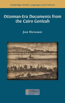Hardcover Ottoman-Era Documents from the Cairo Genizah Book