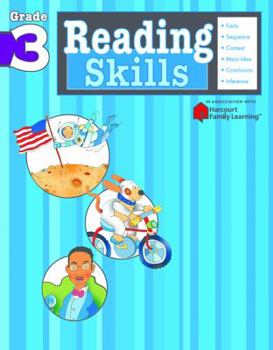 Paperback Reading Skills: Grade 3 (Flash Kids Harcourt Family Learning) Book