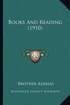 Paperback Books And Reading (1910) Book