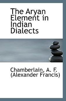 The Aryan Element in Indian Dialects