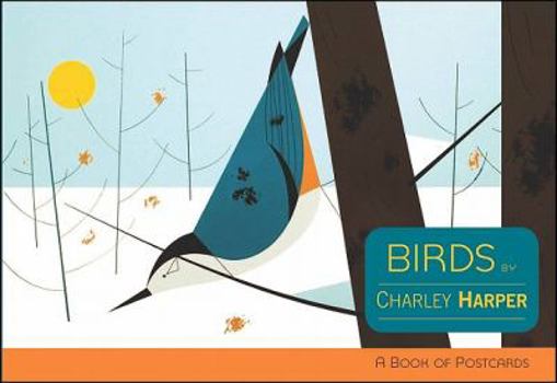 Cards Postcard Bk-Charley Harper Bir Book