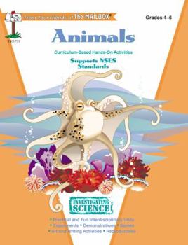 Paperback Animals: Grades 4-6 (Investigating science series) Book