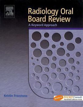 Paperback Radiology Oral Board Review: A Keyword Approach Book